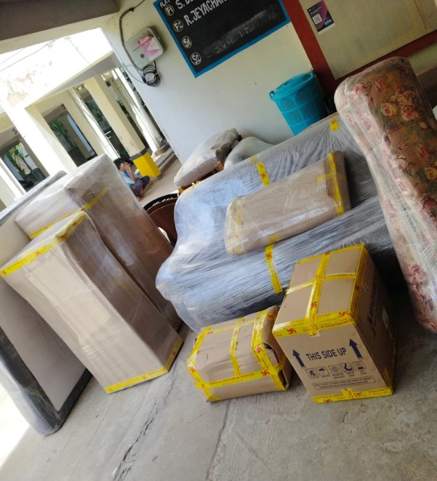 box packing in Mahabalipuram